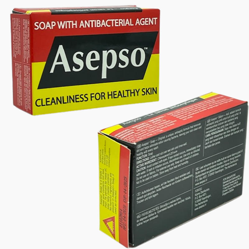 Asepso Antibacterial Antiseptic Original Soap