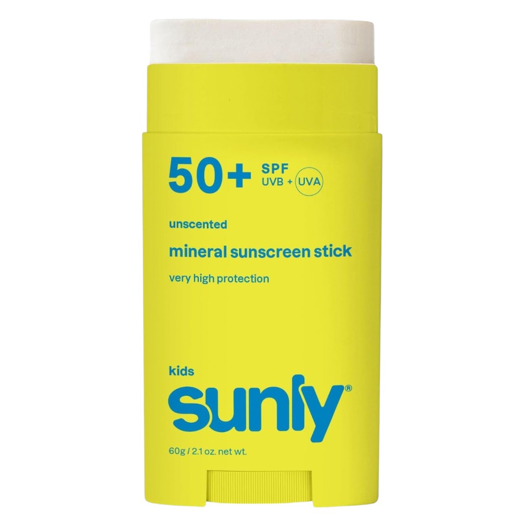 Sunly Kids Unscented Mineral Sunscreen Stick SPF50