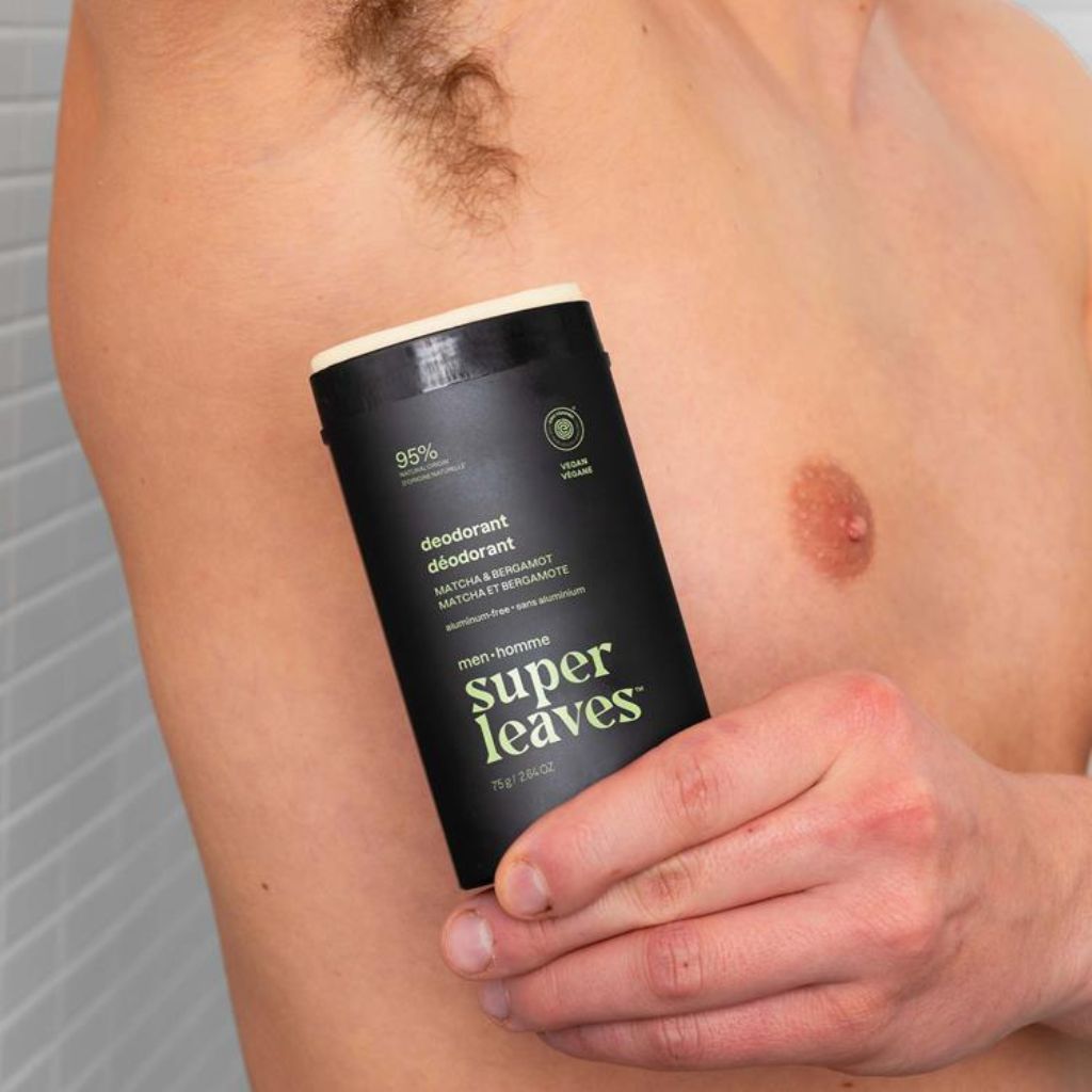 Super Leaves Men Matcha And Bergamot Deodorant Stick