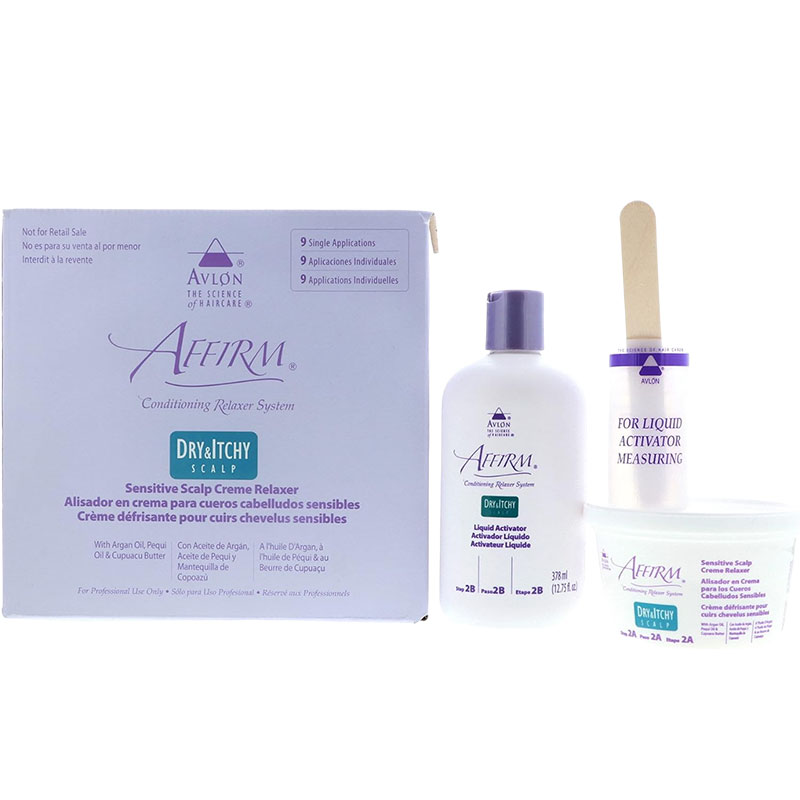 Affirm Dry And Itchy Scalp Conditioning Relaxer System With Protecto