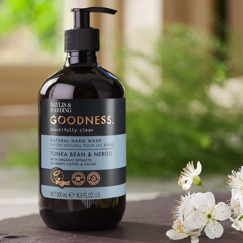 Goodness Tonka Bean And Neroli Natural Hand Wash