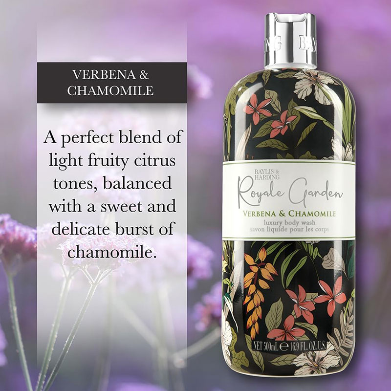 Royale Garden Verbena And Chamomile Luxury Body Wash