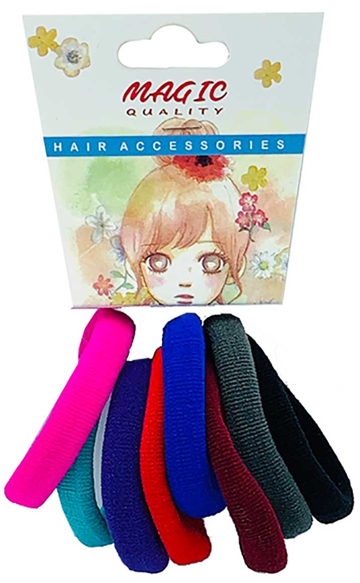 Magic Quality Hair Elastic Bands Assorted TP15B Beauty C