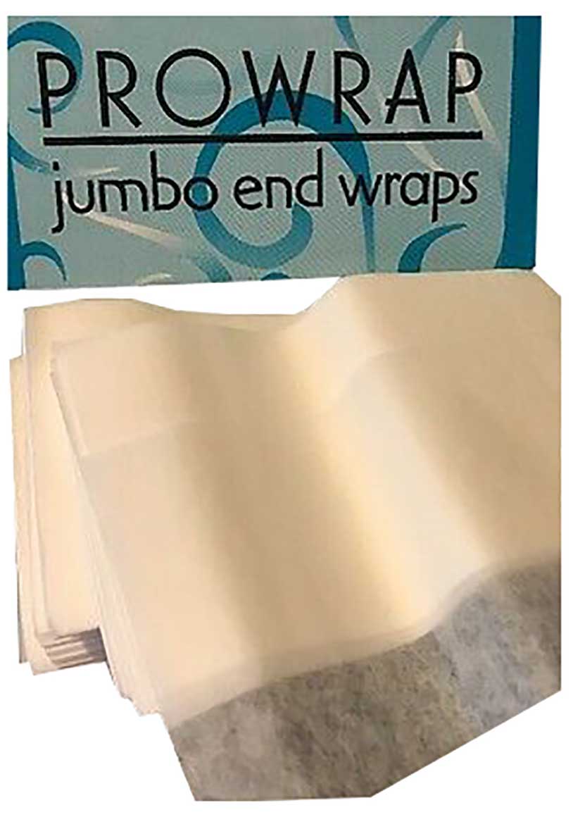 Pro Wrap Jumbo End Wraps 1000 Sheets Beauty Collection A