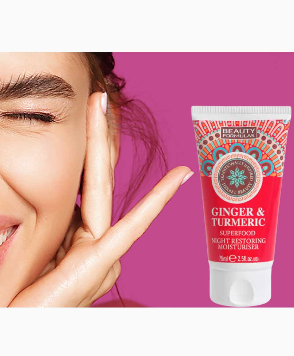 Ginger And Turmeric Superfood Night Restoring Moisturiser