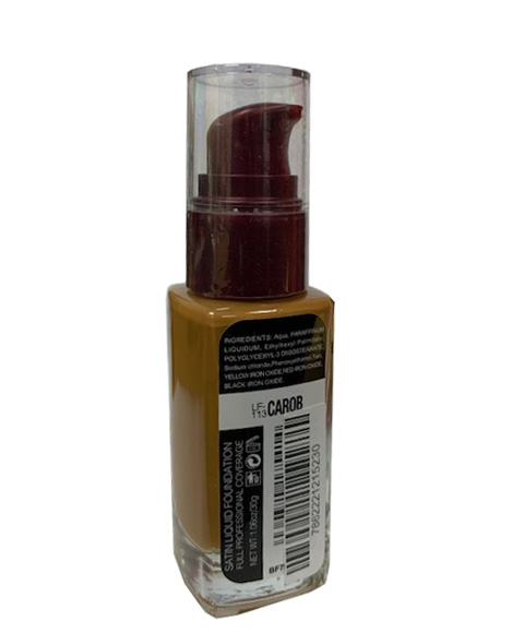 BF Satin Liquid Foundation LF113 Carob