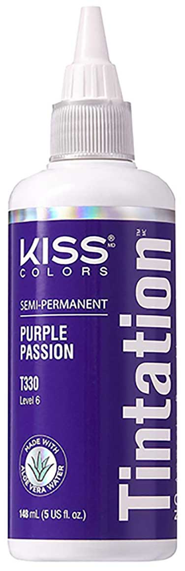 Kiss Colors Tintation Semi Permanent Purple Passion T330