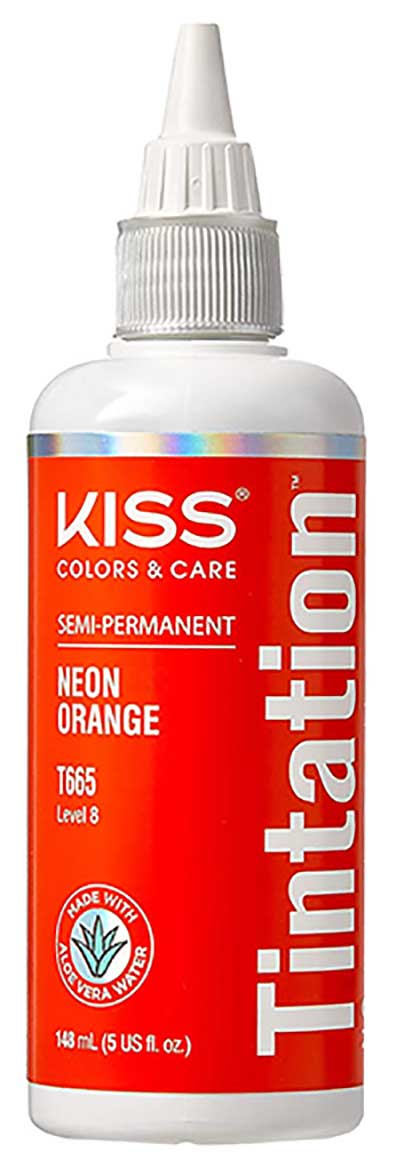 Kiss Colors Tintation Semi Permanent Neon Orange T665