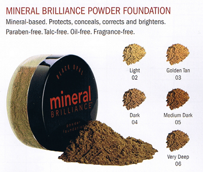 Black Opal Mineral Brilliance Powder Foundation