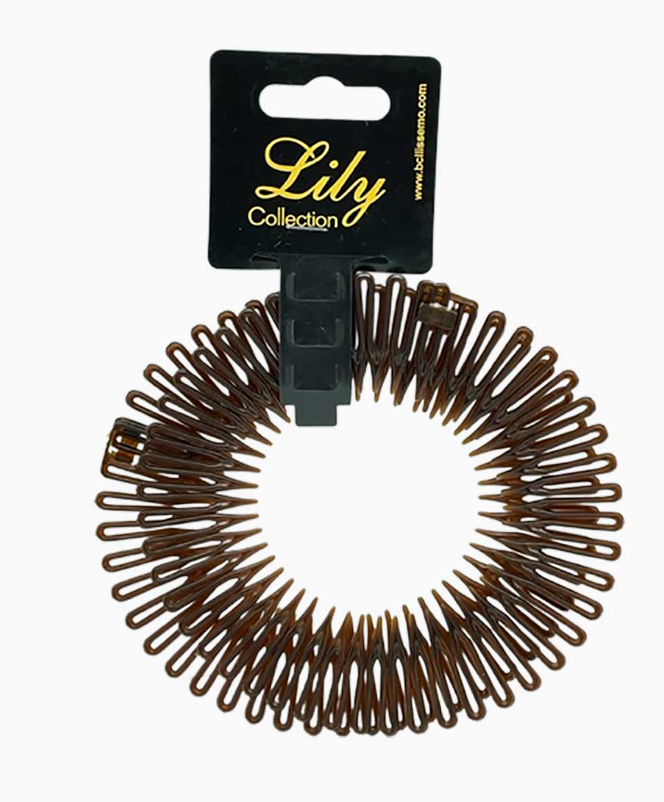 Lily Collection Flexi Combs Hair Band RS09BK