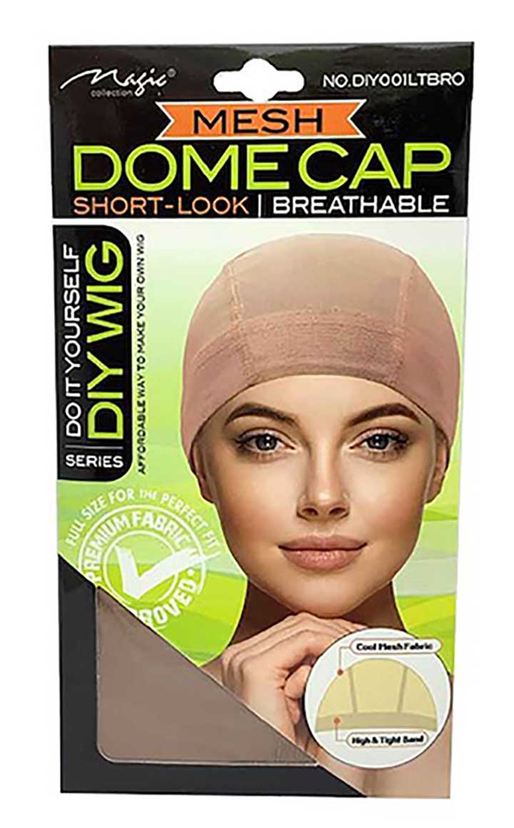 Magic Collection Breathable Mesh Dome Cap DIY001LBRO