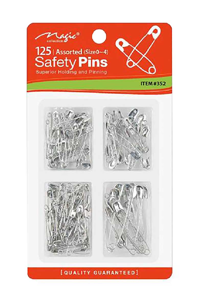 Magic Collection Safety Pins No Color