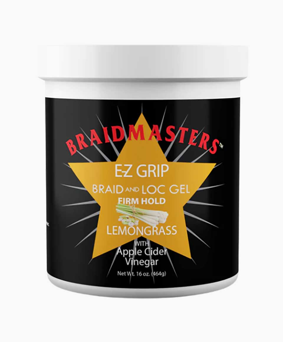 EZ Grip Lemongrass Firm Hold Braid And Loc Gel