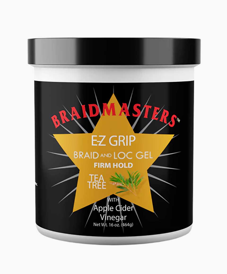 EZ Grip Tea Tree Firm Hold Braid And Loc Gel