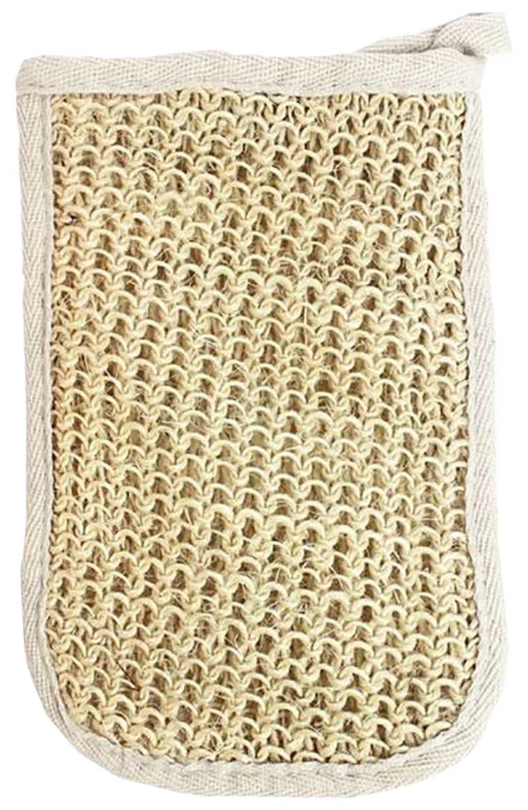 Sisal Coarse And Natural Bath Mitt