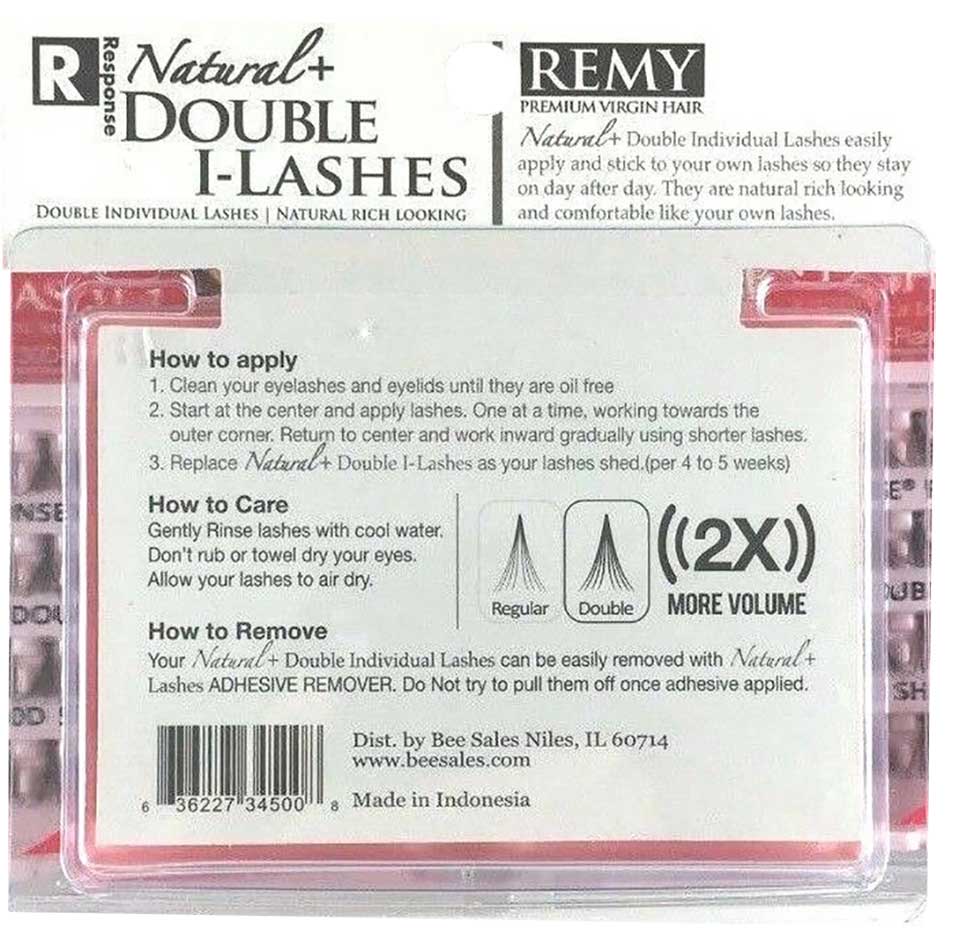 Bee Sales Response Remy I Lashes Double Flare