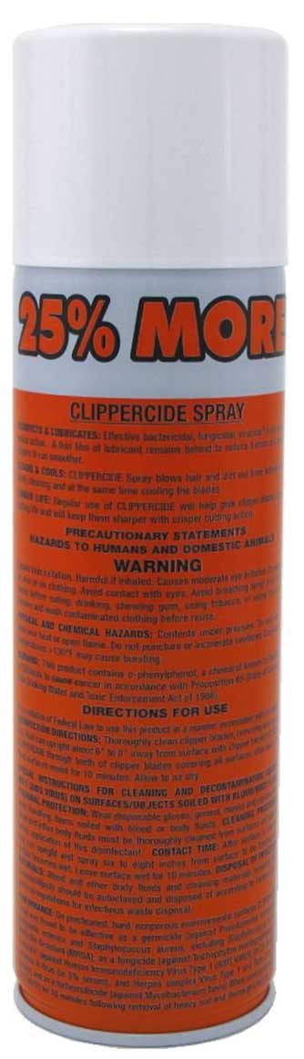 Clippercide Aerosol Spray