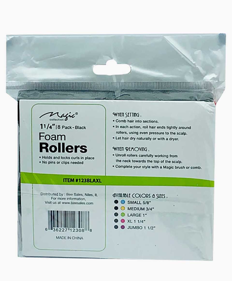 Magic Collection Foam Rollers 123BLA  XL