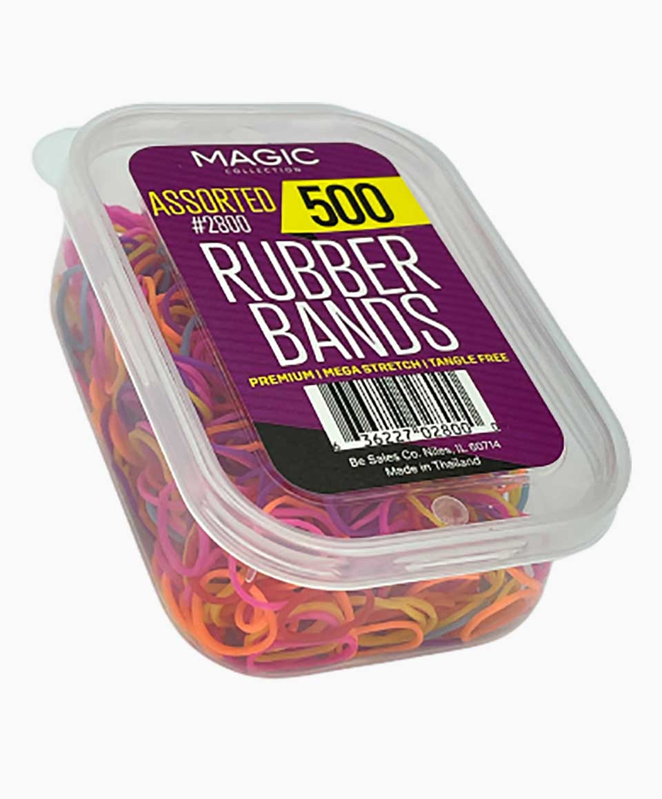 Magic Collection Rubber Bands Assorted