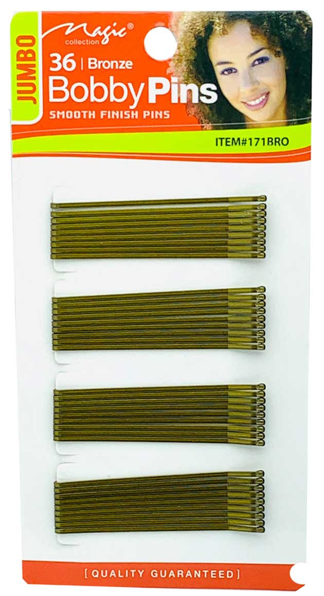 Magic Collection Jumbo Bobby Pins 171BRO
