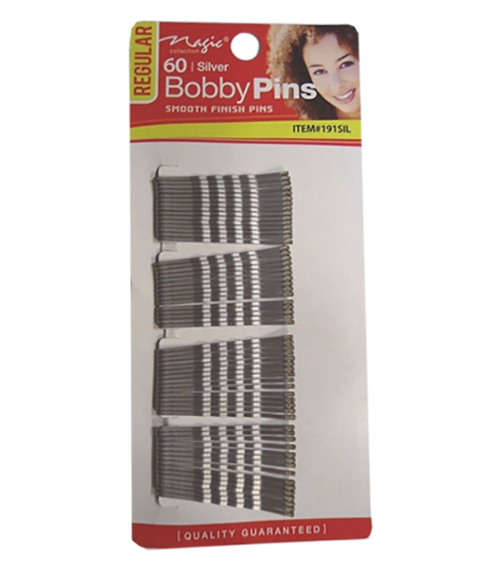 60 Bronze Regular Bobby Pins 191SIL