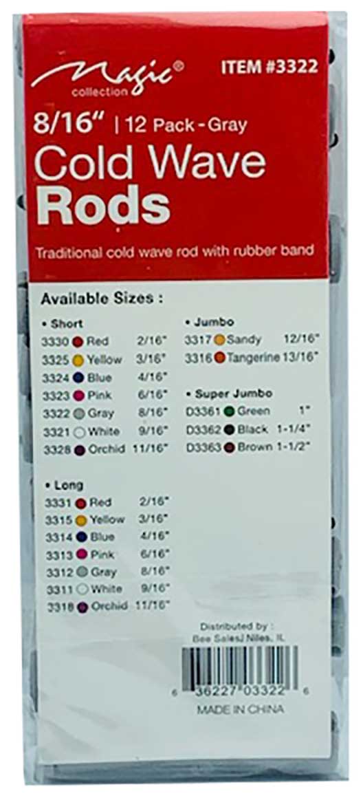 Magic Collection Cold Wave Rods 3322