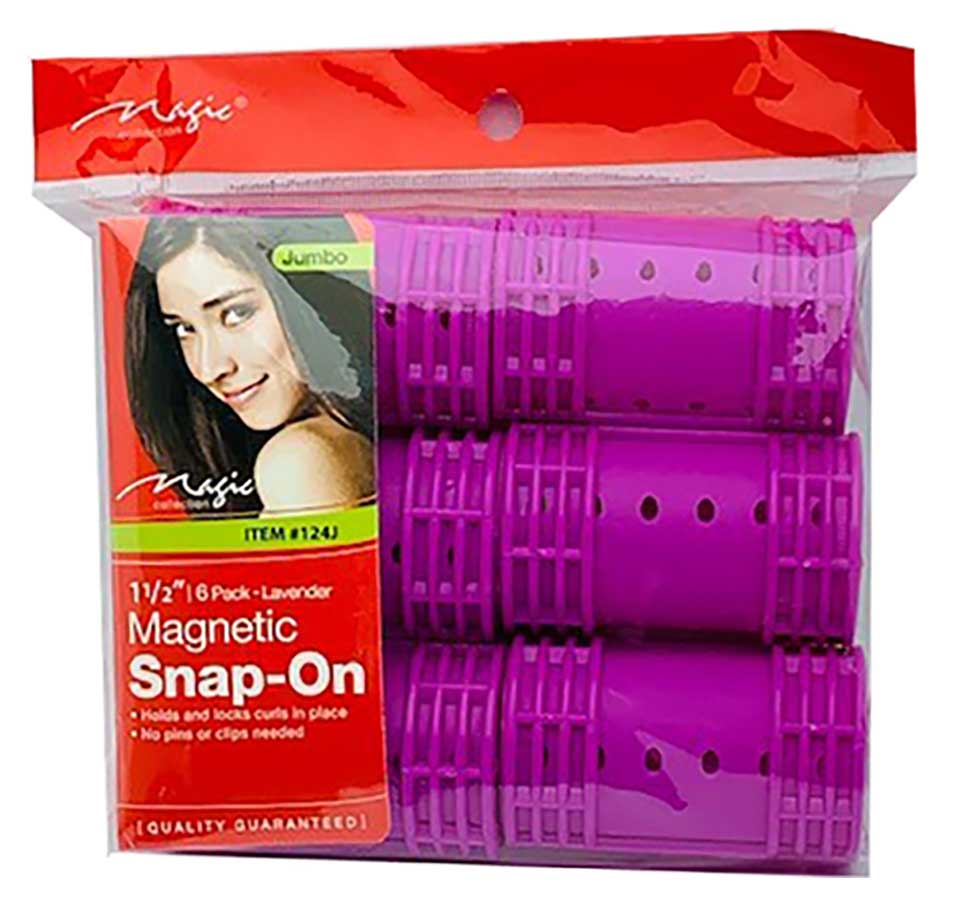Magic Collection Magnetic Snap On Rollers