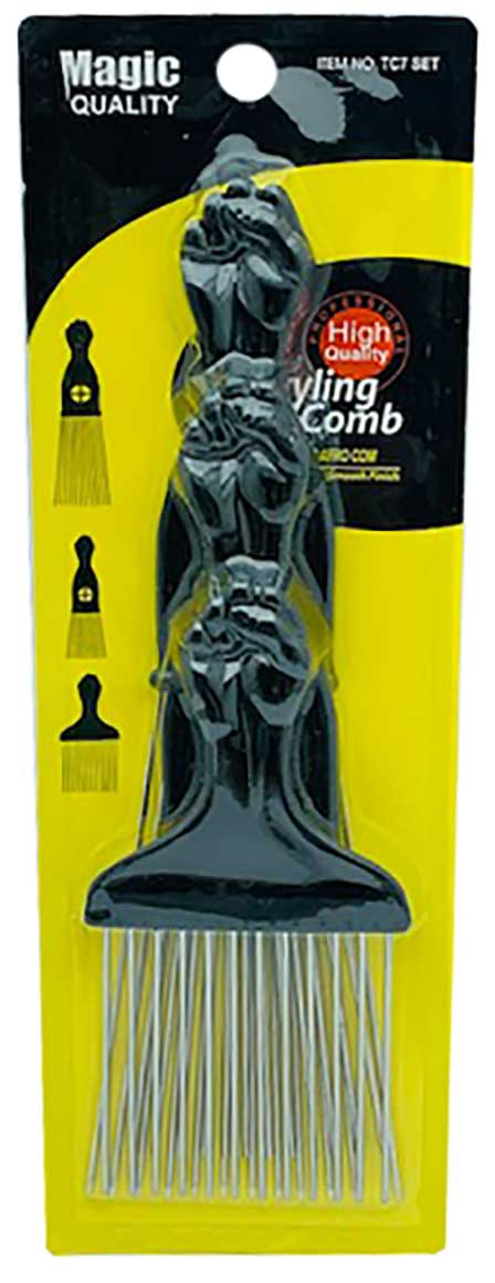 Magic Quality Styling Afro Comb TC7 Set