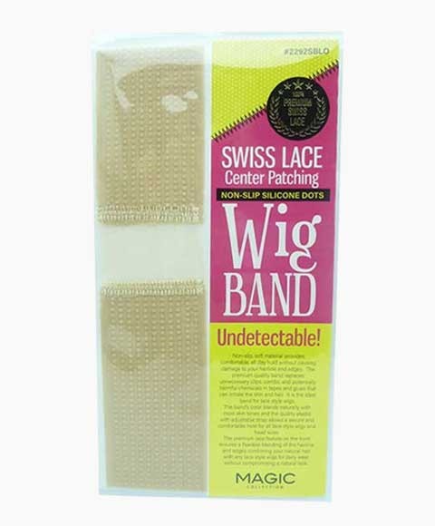 Magic Collection Swiss Lace Center Patching Wig Band 2292SBLO