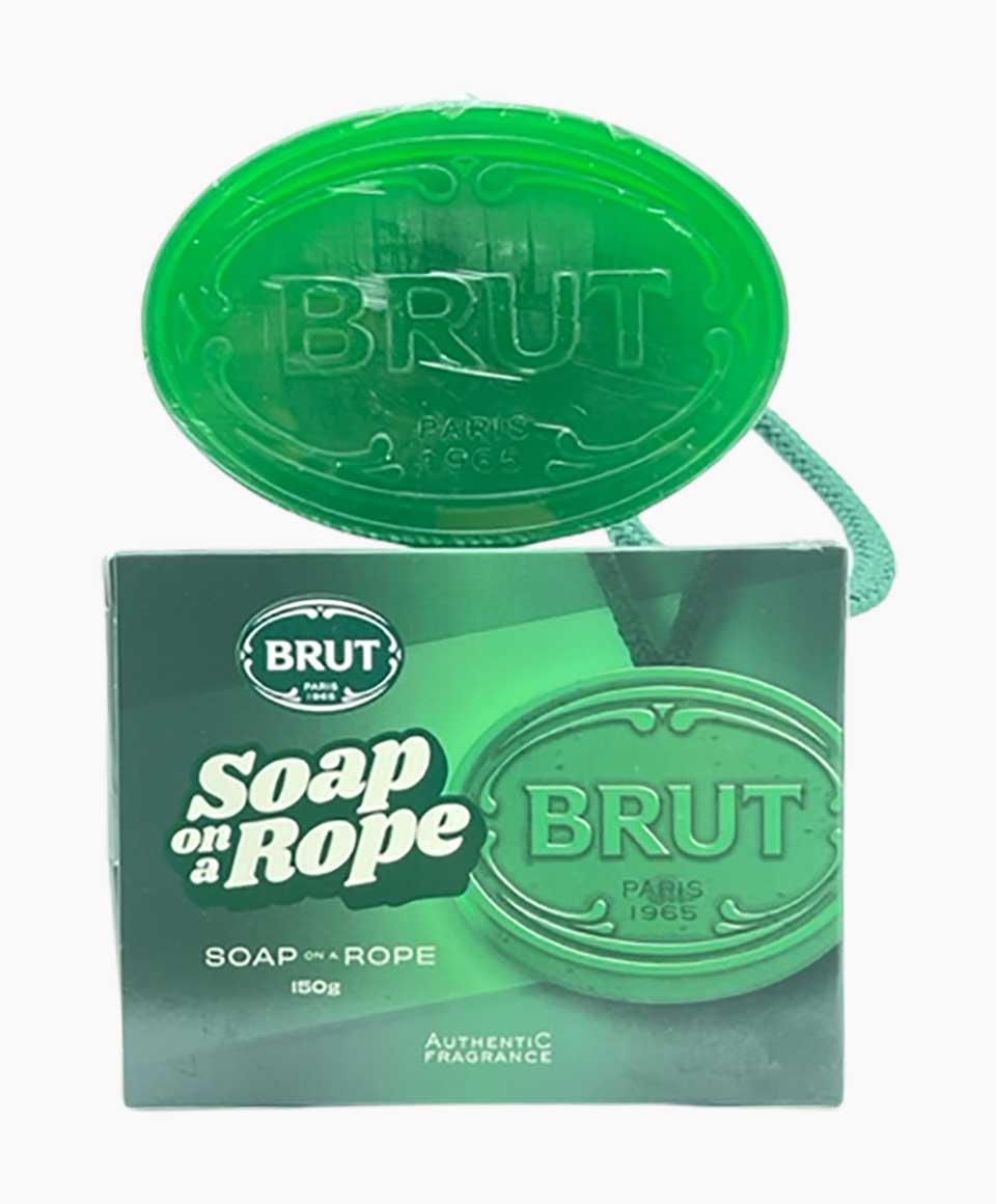 Brut Soap On A Rope