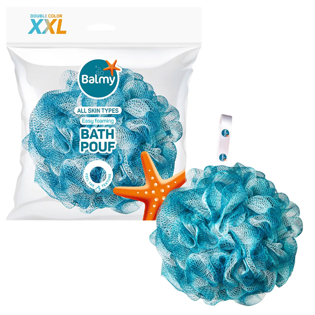 Balmy Easy Foaming Bath Pouf XXL