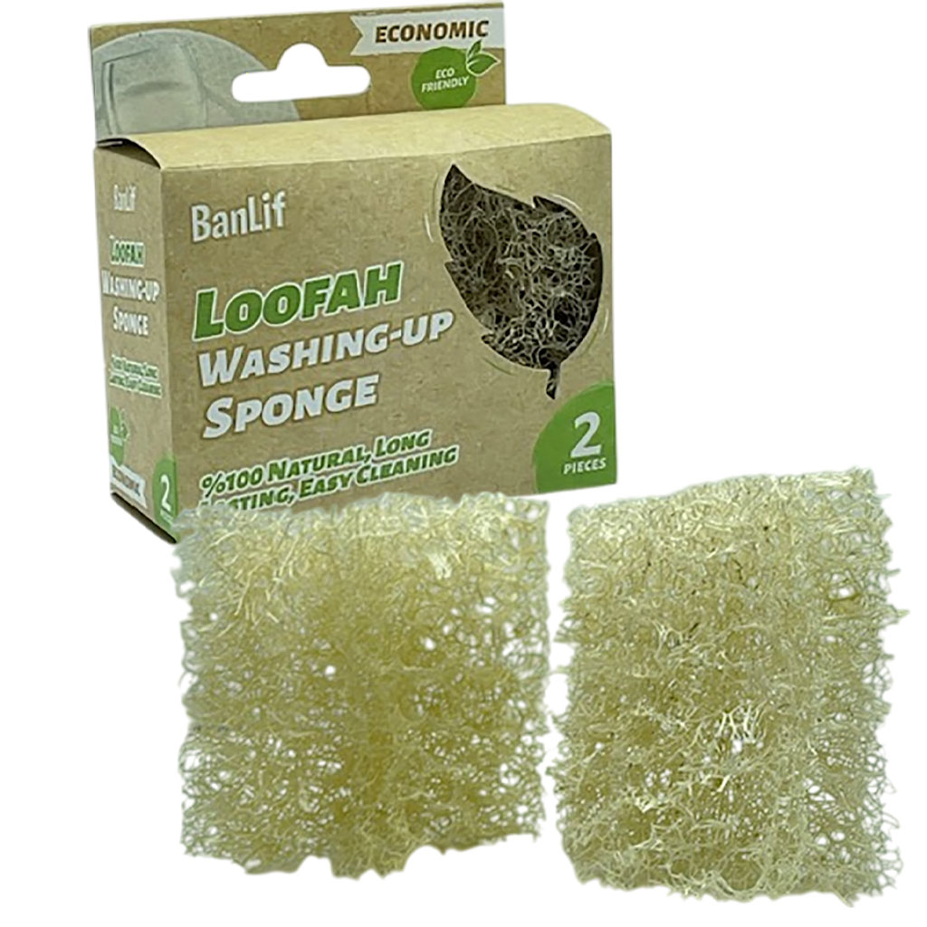 Banlif Loofah Washing Up Sponge