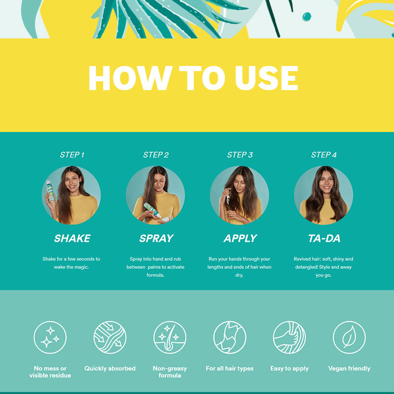 Batiste Leave In Dry Conditioner Original