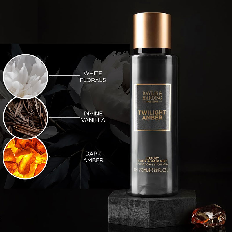 Twilight Amber Luxury Body And Hair Mist