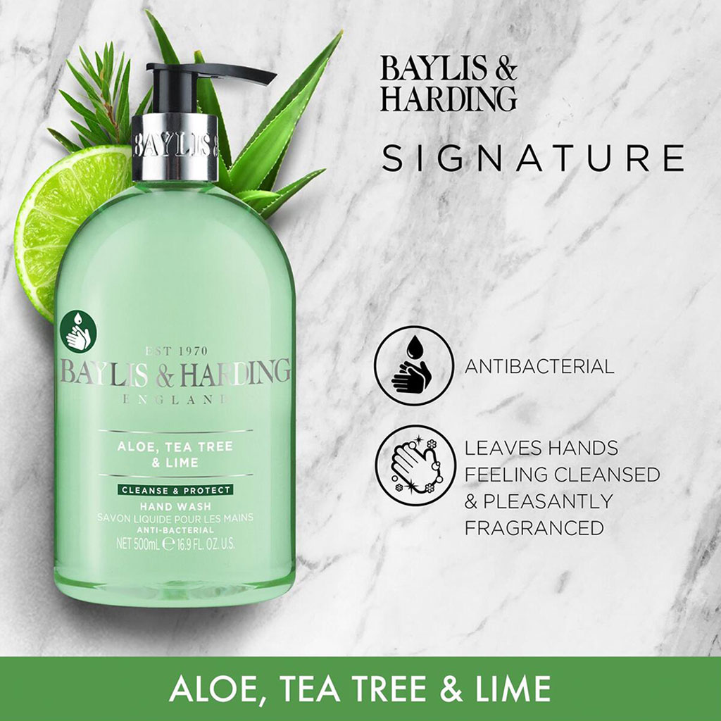 Aloe Tea Tree And Lime Hand Wash