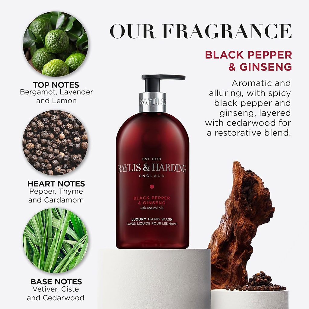 Black Pepper And Ginger Luxury Hand Wash
