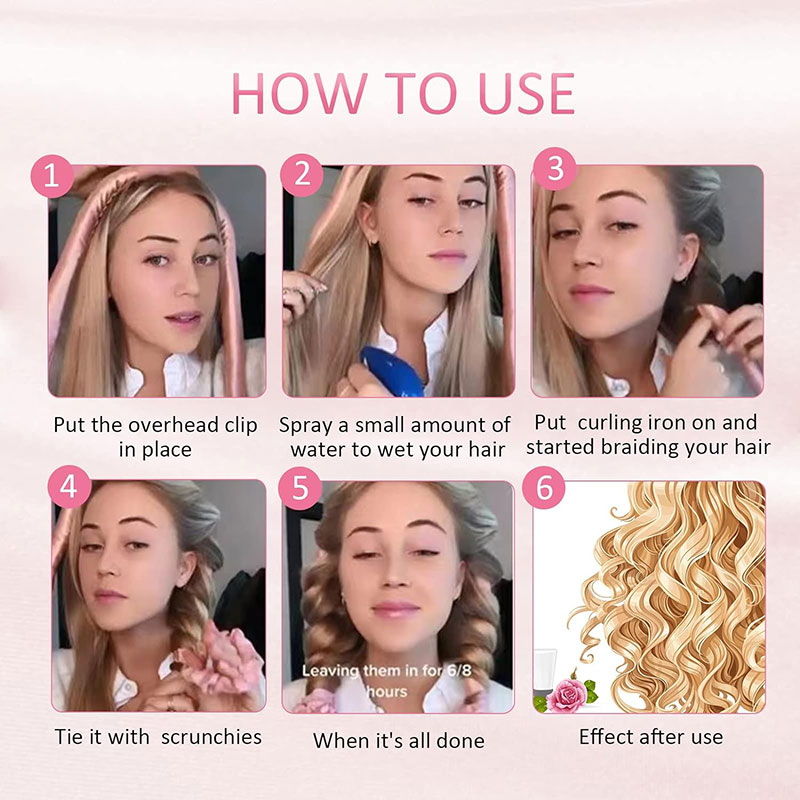 Magic Collection Satin Curler Set DHR02