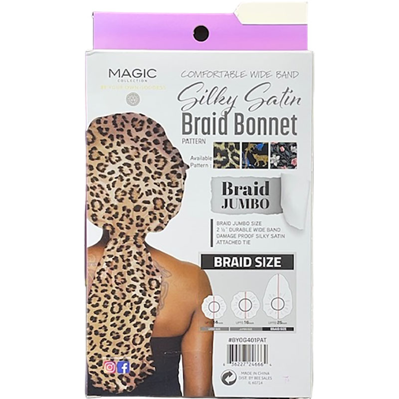 Magic Collection Silky Satin Braid Bonnet BYOG401PAT
