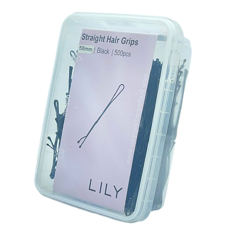 Lily Black Bob Pins HG 500