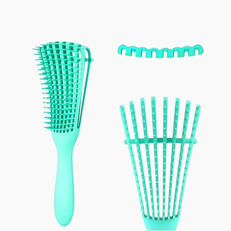 Lily Eight Free Moving Arms Detangle Brush Assorted