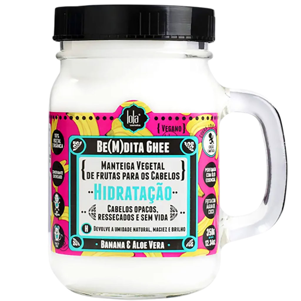 Bemdita Ghee Hidratacao Moisturizing Vegan Hair Butter