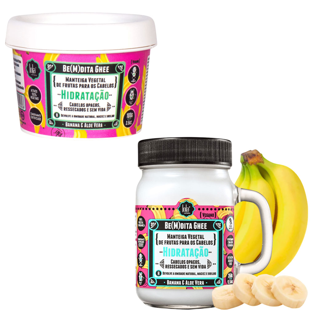 Bemdita Ghee Hidratacao Moisturizing Vegan Hair Butter