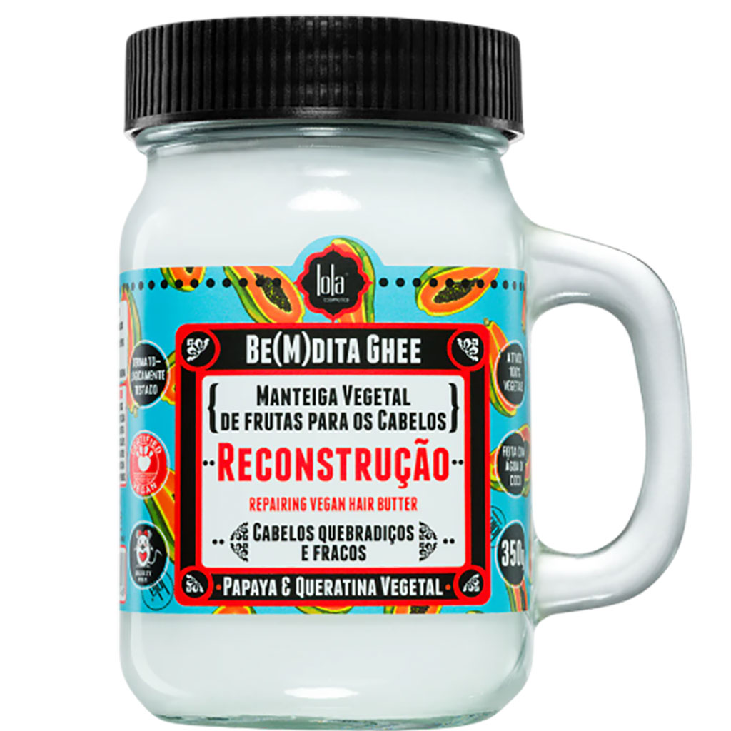 Bemdita Ghee Papaya And Queratina Vegetal Repairing Vegan Hair Butter