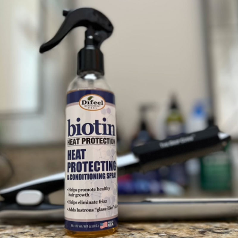 Biotin Heat Protecting Conditioning Spray