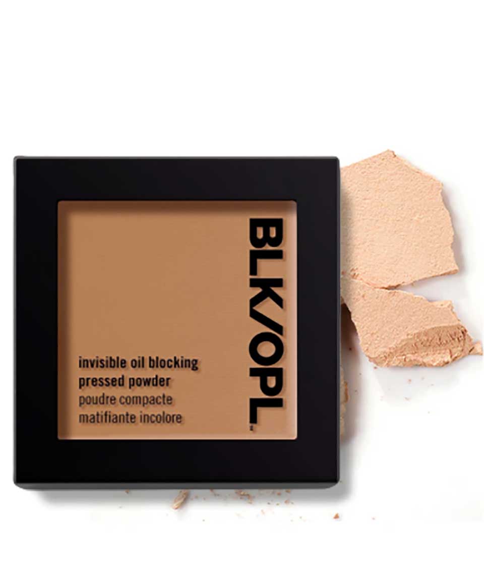 Black Opal Invisible Oil Blocking Matte Finish Pressed Powder Invisible 100