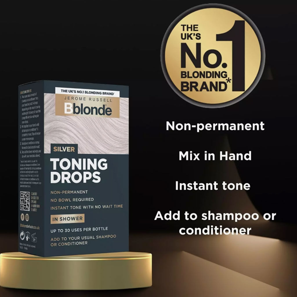 Blonde In Shower Toning Drops Silver