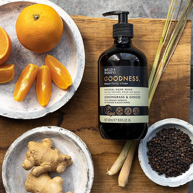 Goodness Lemongrass And Ginger Natural Hand Wash
