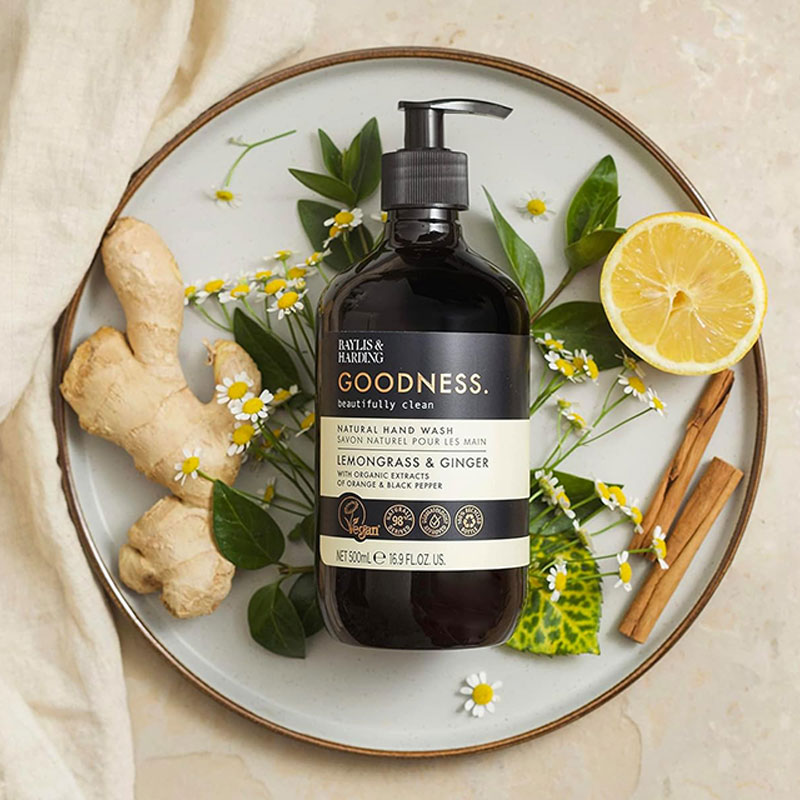 Goodness Lemongrass And Ginger Natural Hand Wash