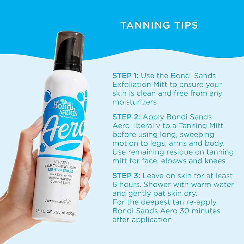 Bondi Sands Aero Light Medium Aerated Self Tanning Foam