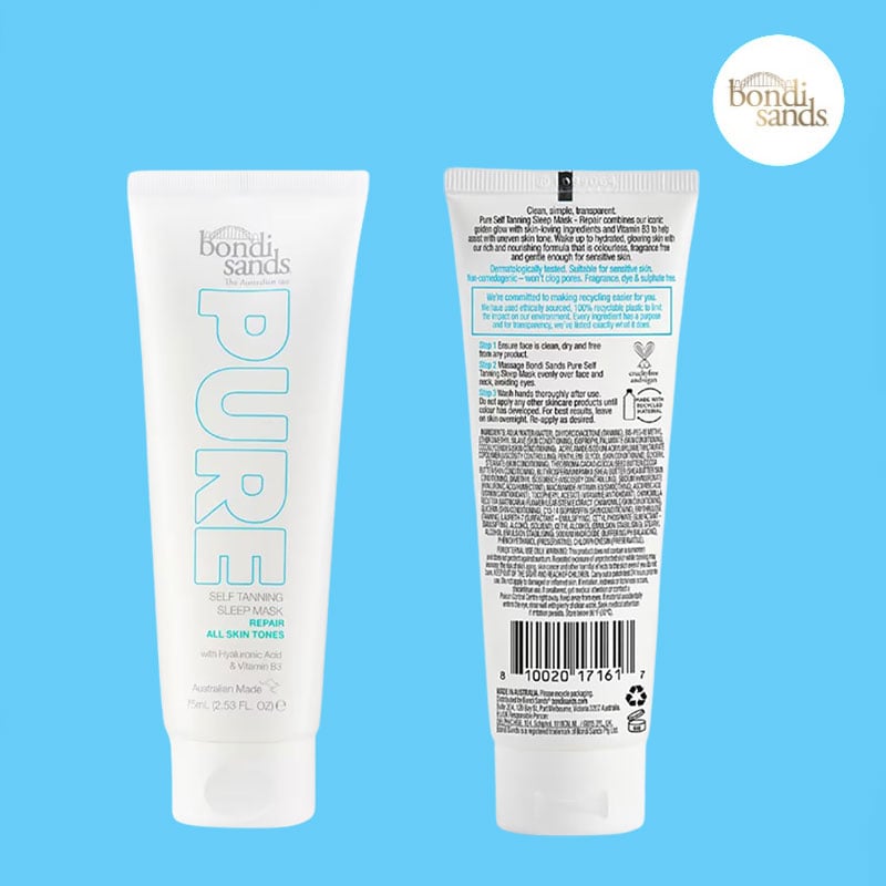 Bondi Sands Pure Self Tanning Repair Sleep Mask Bondi Sa